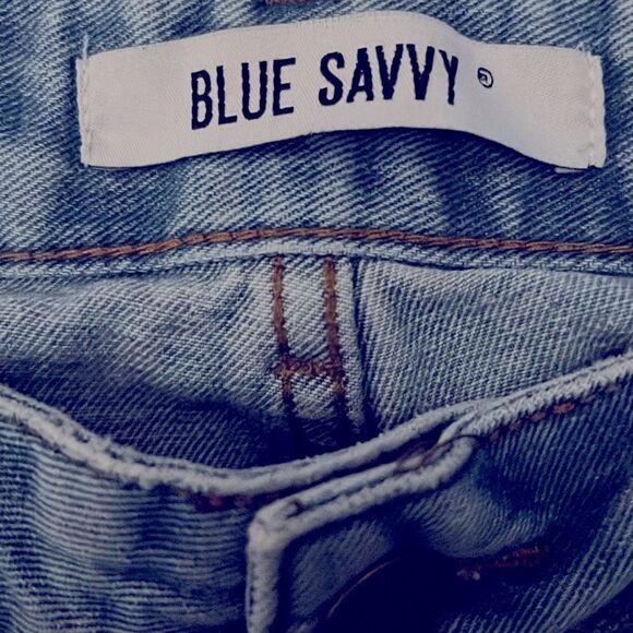 Balloon Barrel Jean Light wash Rigid Denim High Rise Oversized Blue Size 26 4 - Picture 7 of 8